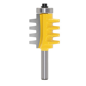 Colle réversible Doigt Joint Routeur Bit Haute Vitesse Rail En Acier Mortice Serrure Modèle Travail Du Bois Cutter Outil Altin pour Bois - Product Image 1