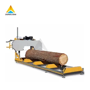 Portable Horizontal Wood Bandsaw Electric Gas Sawmill For Wood Cutting Used Sawmills For Sale