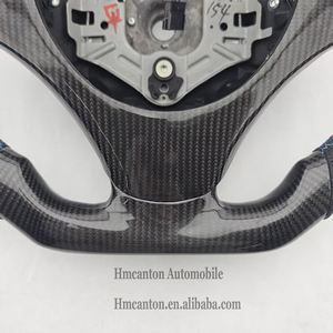 พวงมาลัยหนังคาร์บอนไฟเบอร์แบบเจาะรู รุ่นใหม่ สำหรับรถยนต์ BMW E90 E91 E92 E93 ซีรีส์ 3 - Product Image 2
