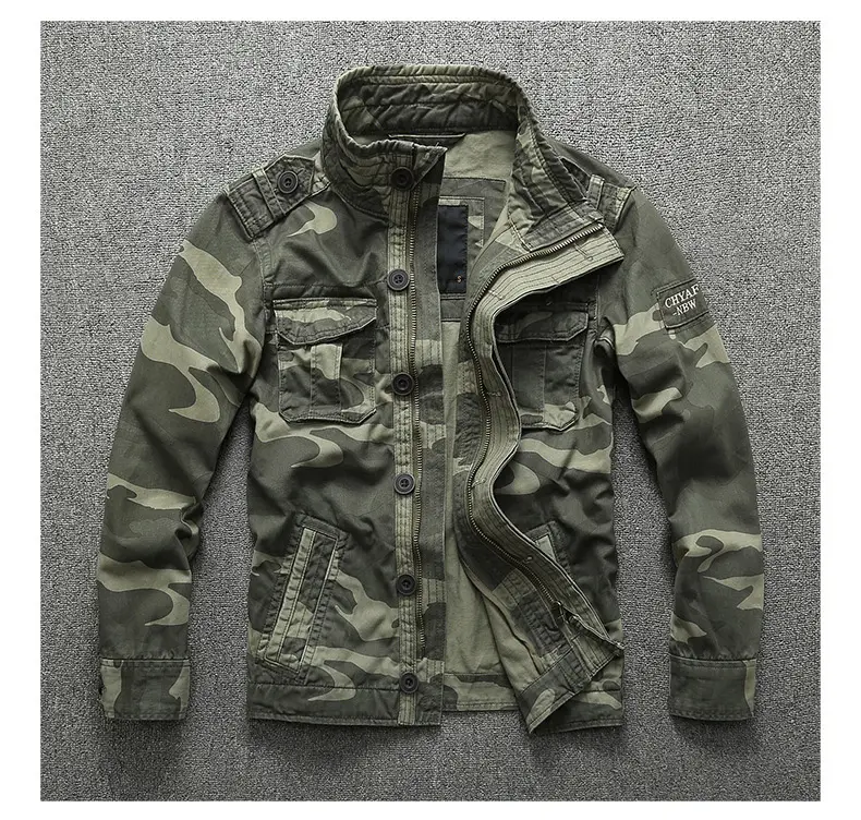 MJ2016 High Quality Hot Sales Slim Camouflage Color Men jacket Denim Camo Jacket
