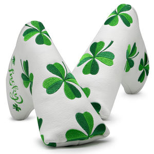 Housse de tête de putter de golf à faible MOQ, accessoires de golf personnalisés, housse de tête de golf en similicuir - Product Image 2
