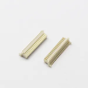 Hot sale BTB screwless waterproof connector 0.5 0.8 Pitch 08p~100p Wire To Board Board To Board Side of the plug connectors