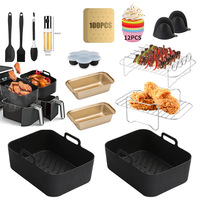 Ensembles de moules à pâtisserie demi-plaque en acier au carbone robustes et multifonctionnels pour la préparation quotidienne des repas en famille, technologie anti-éclatement