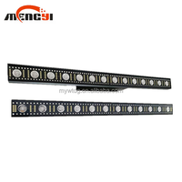 Lampu Sorot Pixel LED RGB MengYi DJ Bar 12W dengan Kontrol DMX512, Rating IP20, Desain Tipis untuk Penggunaan di Bar