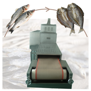 Máquina de secado al vacío de microondas automática Industrial comercial, secador de correa continua, deshidratador de alimentos, maquinaria de esterilización - Product Image 1