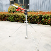 Arroseur de pistolet de pluie à double tuyau de qualité industrielle certifié CE Titans avec boîte de vitesses à 2 vitesses pour l'irrigation agricole
