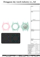 Montre mécanique automatique OEM haut de gamme, bracelet en silicone souple, boîtier transparent couleur macaron pastel, avec fenêtre de date, idéale pour un cadeau