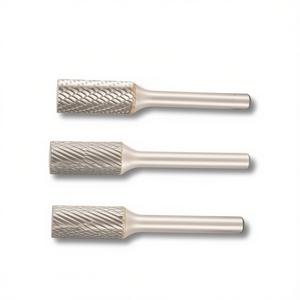 Fresa Rotativa Cilíndrica de Carburo Sólido Ttake, 6.3 mm de Diámetro, 12.7 mm de Longitud, Vástago de 3 mm para Pulido de Metales de Precisión - Product Image 2