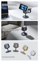 Station de charge sans fil magnétique pliable 3-en-1 Anfuyou Innovative premium rapide 25W pour téléphone portable, montre et écouteurs