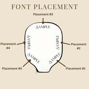 Funda para pala de pickleball hecha a mano - Regalo perfecto para jugadores y aficionados del pickleball, funda personalizada - Product Image 6