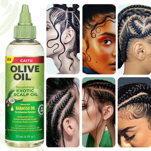 تسمية خاصة تغذي إضافة لامعة زيت زيتون زيت شعر مكيف الرعاية المنتجات منتجات ترخية الشعر لجميع نوع الشعر - Product Image 3