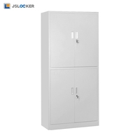 Nouveau design grand classeur mobilier de bureau 4 portes classeur en métal classeur moderne