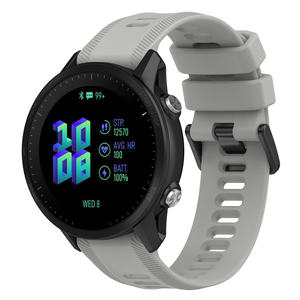 <span class=keywords><strong>Bracelet</strong></span> en silicone de remplacement pour <span class=keywords><strong>Garmin</strong></span> Forerunner 965 955 <span class=keywords><strong>Montre</strong></span> intelligente solaire <span class=keywords><strong>Bracelet</strong></span> style sport pour hommes femmes largeur 22mm - Product Image 5