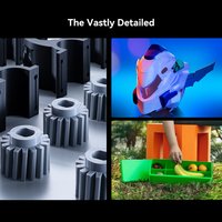 Nueva Impresora 3D Ender 5 Max FDM con Motor, Pantalla Táctil a Color de 4.3 Pulgadas, Volumen de Impresión de 40x40x40 cm, Nivelación Automática de 36 Puntos, Compatible con PLA