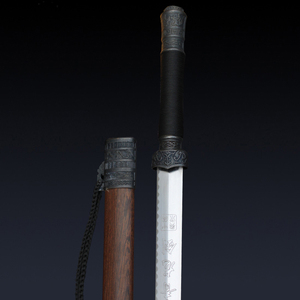 <span class=keywords><strong>Épée</strong></span> ancienne chinoise de 100cm de long, objets de collection Kung Fu, gravure gratuite de LOGO ou de texte sur la lame - Product Image 2