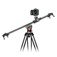 Jingying câmera de vídeo sem fio motorizada, câmera profissional de fibra de carbono 80cm 100cm 2.4g