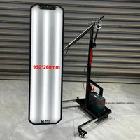 Lampe d'inspection professionnelle PDR pour réparation de bosses de voiture, lumière LED réglable, rotative à 360 degrés, en acier inoxydable