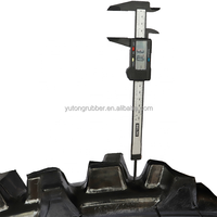 Roda Traktor Baja Karbon JIUYU Sprayer Tyre 1600*100mm, Part Mesin Pertanian, Warna Hitam, Kualitas Terbaik, Garansi 2 Tahun