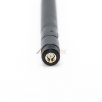 Antenne WiFi interne pliable 2,4 GHz en caoutchouc, VSWR stable ≤ 2,0, 2 dBi, connecteur SMA mâle, pour passerelle industrielle M2M