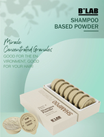 Shampooing en poudre pour soins capillaires de marque privée poudre de nettoyage en profondeur à la mousse shampooing à base d'huile de coco shampooing en poudre