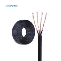 Câble USB blanc à 4 cœurs 28awg OD 3.0MM, gaine pour recharge de données, 1 pièce