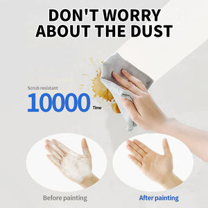 Commercio all'ingrosso ue certificata Non tossico basso per la casa del caos vernice da parete resistente Anti-cracking per camera da letto spazzola per ufficio appartamento - Product Image 3