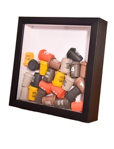 <span class=keywords><strong>Cadre</strong></span> d'art mural pour décoration d'art profond <span class=keywords><strong>3D</strong></span> Nouveau design <span class=keywords><strong>cadre</strong></span> de boîte d'ombre en bois en gros <span class=keywords><strong>avec</strong></span> affichage de boîte de café - Product Image 1