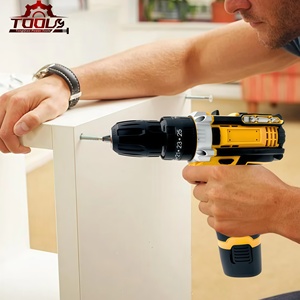 Taladro Inalámbrico Dw Modelo 12V, Multifunción, Dos Velocidades, Eléctrico de Litio, con Caja de Herramientas y Accesorios, Potencia Nominal de Entrada de 500W - Product Image 4
