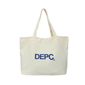 Bolsa de Mano de Lona de Algodón Orgánico Personalizada, Color Sólido, Ecológica, Gran Capacidad, Bolsa de Compras Reutilizable, Serigrafía - Product Image 4