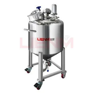 Custom Pneumatic Stirring Storage Tank Oil, Water, Perfume, Lotion Industrial Storage Tanks Holding Tank