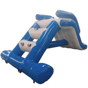 Nouveau toboggan aquatique gonflable, parc aquatique flottant, grimper et glisser pour <span class=keywords><strong>les</strong></span> enfants, s'amuser - Product Image 5