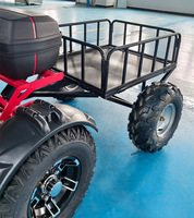 Scooter électrique tout-terrain 60V 60Ah 10000W à quatre roues motrices, 55 km/h, capacité de charge de 300 kg, scooter électrique pliable tout-terrain pour adultes