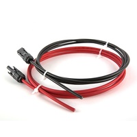 TÜV-isoliertes 30A PV-Anschluss kabel Einkopf 1000V/1500V Verschiedene Größen 14AWG DC Power Solar kabel IP67 Niederfrequenz 2,5mm