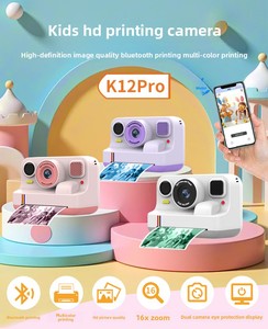 Jumon High-Quality 1080p Hd <b>Camera</b> Rechargeable Kids Instant Print <b>Camera</b> for Baby Boys Girls Gift Toys Children's <b>Camera</b> - Product Image 2