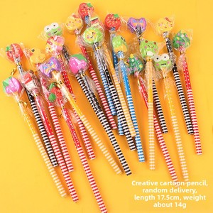 Lot <span class=keywords><strong>de</strong></span> 40 crayons HB à motifs <span class=keywords><strong>de</strong></span> dessins animés avec gomme – Papeterie créative et mignonne pour enfants, élèves du primaire et maternelle – Option cadeau en gros - Product Image 4
