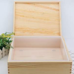 Moule à savon en silicone rectangulaire 289oz avec boîte en bois Outil de bricolage pour savon Moule à savon rectangulaire 36 barres Moule à pain fait main blanc - Product Image 3