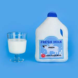 Stock <span class=keywords><strong>Instagram</strong></span> corea latte fresco giocattolo anello di carta BB chiamato peluche per animali domestici cibo nascosto giocattolo per cani - Product Image 2