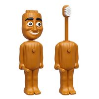 Brosse à dents Tung Tungtung Sahur, outil de nettoyage dentaire créatif et amusant, inspiré des animés italiens, avec poils en nylon doux