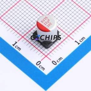 JBLM2220M035C077RTM ตัวเก็บประจุแบบแข็ง SMD, ขนาด D6.3xL7.7 มม. ( ความจุ: 22uF ) ( ความแม่นยำ: 20% แรงดันไฟฟ้าที่กำหนด: 35V ) - Product Image 1