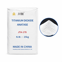 Dioxyde de titane anatase JTA-178 de la marque Jintai, CAS 13463-67-7, qualité industrielle, pigment en poudre blanche, pureté 98,5 %, pour peintures