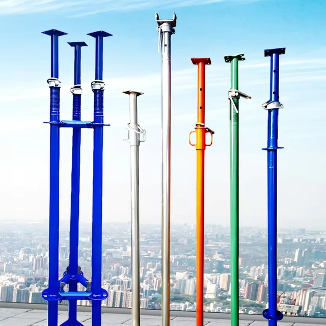 Steel Support Column High Pressure Resistant Reusable Support Steel Formwork Building System Steel Support
