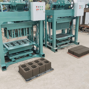 Hallow khối sản xuất hoàn toàn tự động bê tông <span class=keywords><strong>Interlock</strong></span> làm gạch giá máy để bán - Product Image 4