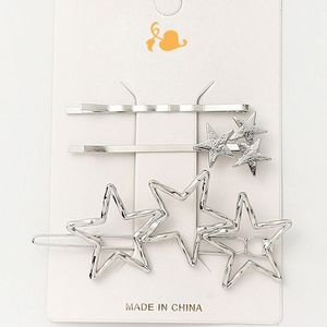 Pince à cheveux étoile 5,5 cm en alliage de zinc, pince latérale pour usage quotidien, accessoire de coiffure de haute qualité - Product Image 3