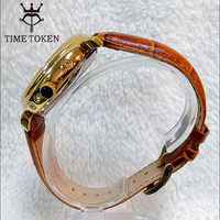 Montre mécanique automatique unisexe de luxe Winner, étanche, avec cadran à aiguilles et design charmant