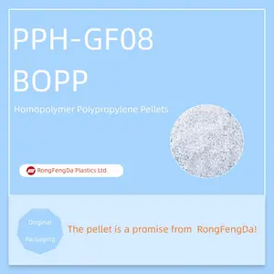Butiran PP alami plastik BOPP kelas PPH-GF08 PP Resin Polipropilena harga bahan baku kualitas ekstrusi pelet PP alami