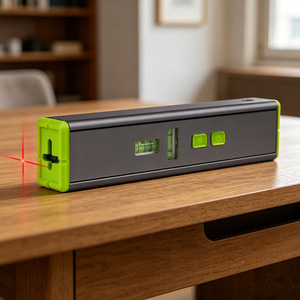 Niveau laser vert 520 nm à lignes croisées de qualité industrielle avec trépied pour mesures d'ingénierie - Product Image 2