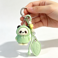 Créez votre propre porte-clés en PVC personnalisé, imperméable, en caoutchouc souple, avec personnage d'anime, pour tous les âges, idéal comme cadeau.