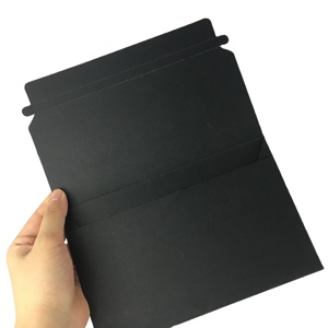 <span class=keywords><strong>Buste</strong></span> in Cartone Personalizzate, <span class=keywords><strong>Buste</strong></span> Rigide <span class=keywords><strong>Nere</strong></span> per Spedizioni con Striscia Adesiva e a Strappo - Product Image 1