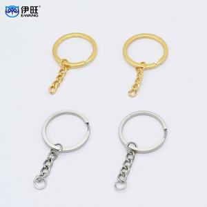 Porte-clés rond plat en métal personnalisé 2023 pour porte-clés - Product Image 2