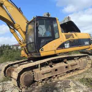รถขุดตีนตะขาบ Caterpillar CAT 330C มือสอง น้ำหนัก 33 ตัน เครื่องยนต์ C9 แท้ บุ้งกี๋ขนาด 1.7 ลูกบาศก์เมตร เหมาะสำหรับงานขุดเหมืองหนัก ชั่วโมงการทำงานต่ำ ขาย - Product Image 6